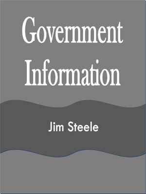 cover image of Government Information